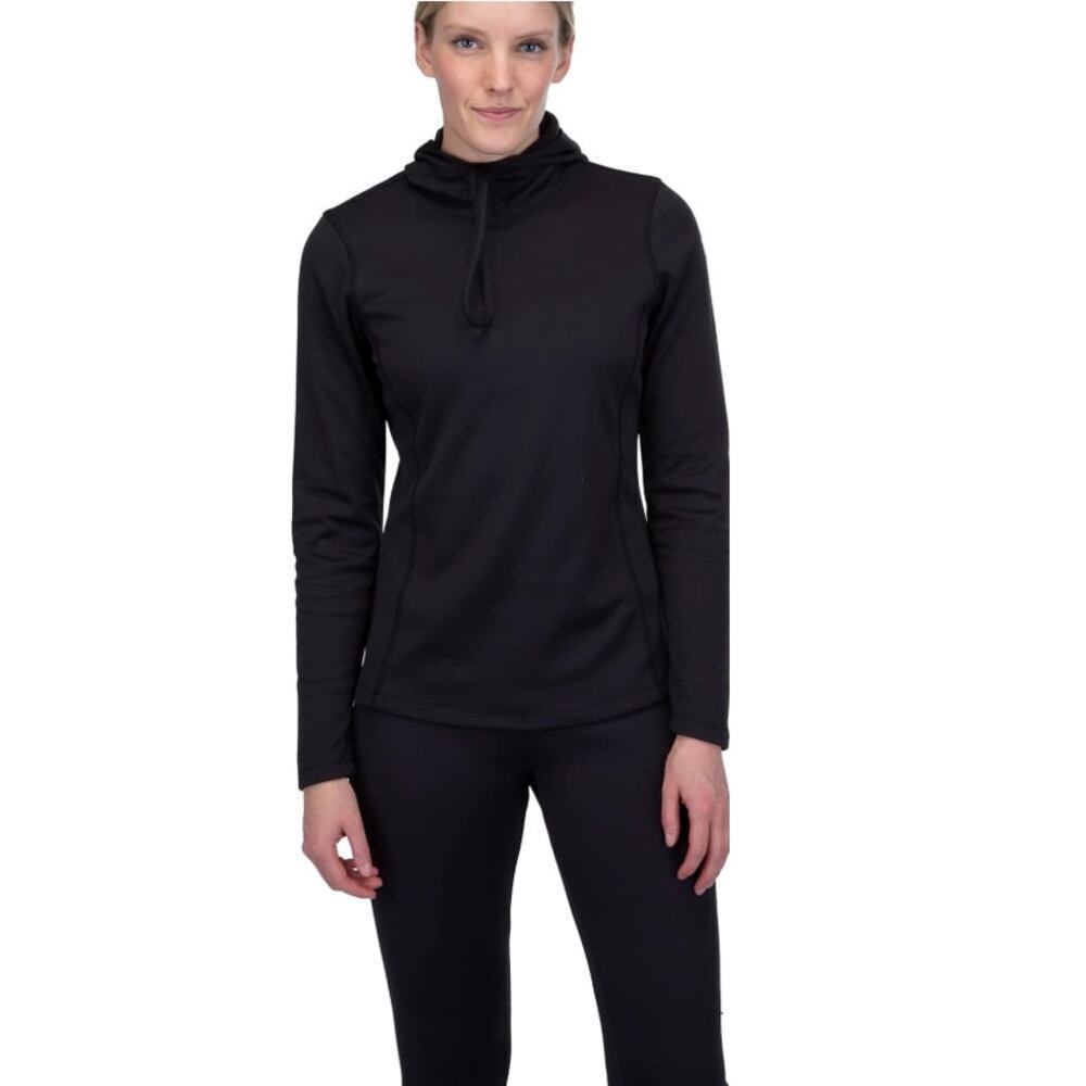 Spyder Women's Black Standard Baselayer Hoodie Size M